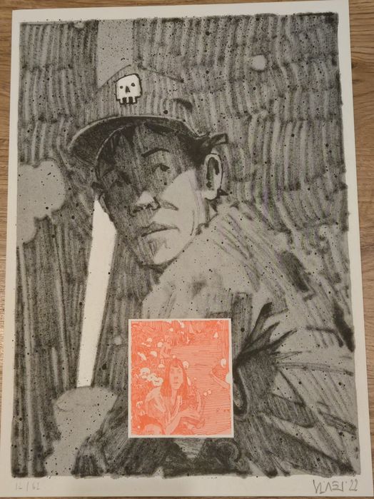Baseball - obra de Sainer de pequena tiragem