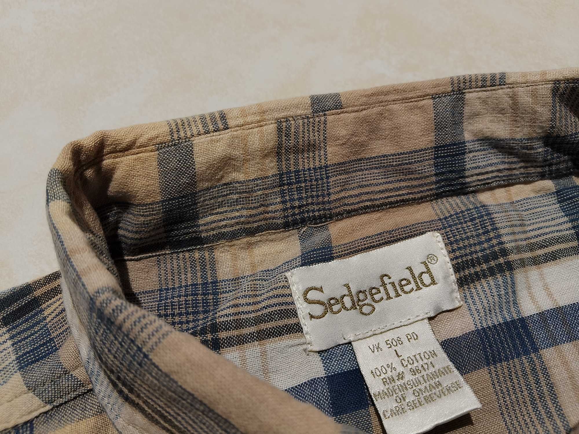 SEDGEFIELD USA - NOWA! Markowa Koszula Męska rozmiar XL