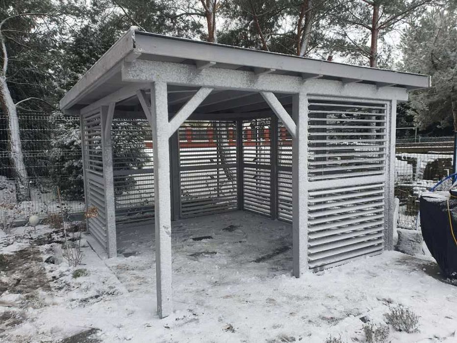 altany altanka altanki drewniane ruchome żaluzje