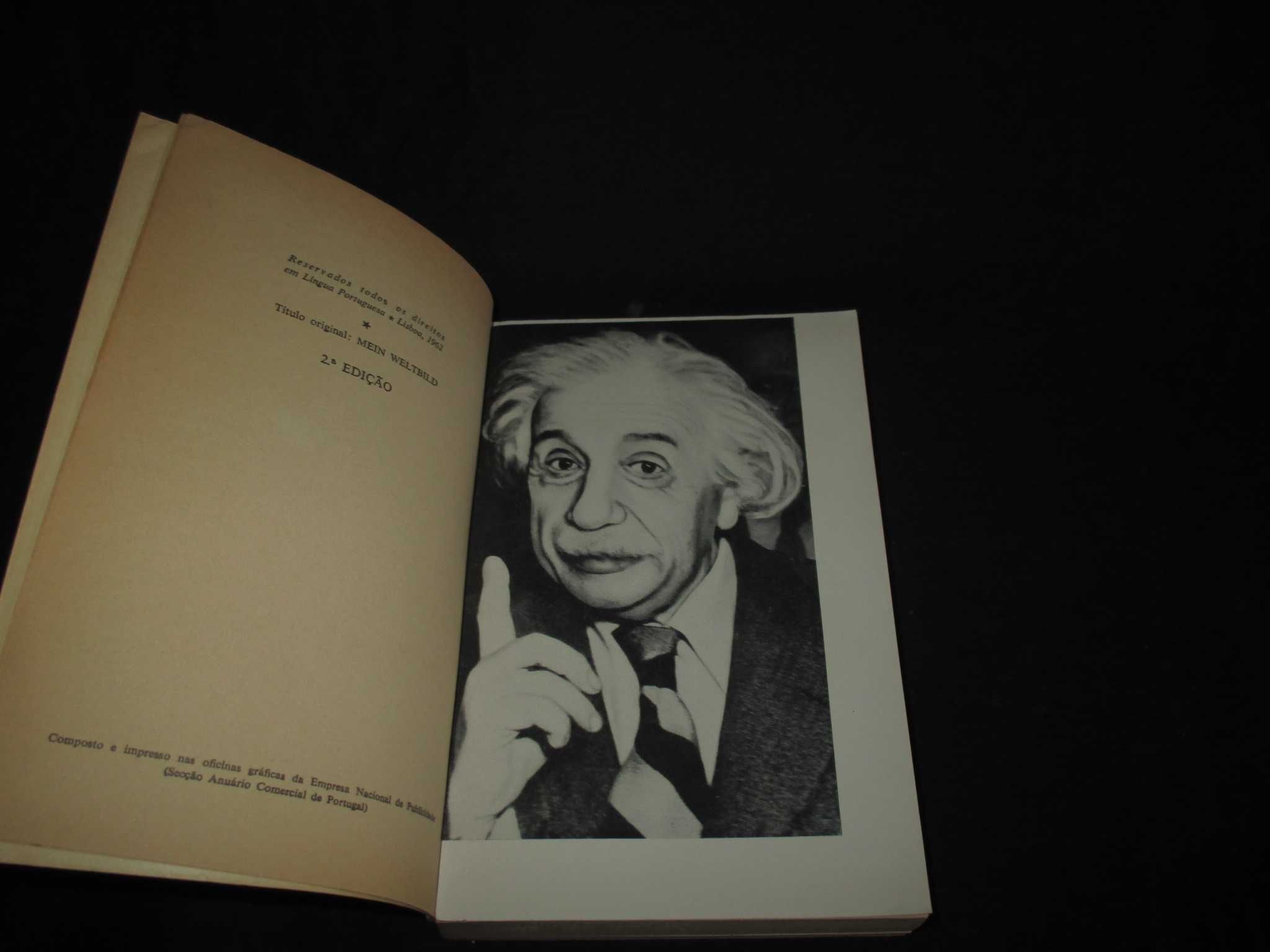 Livro Como Vejo o Mundo Albert Einstein