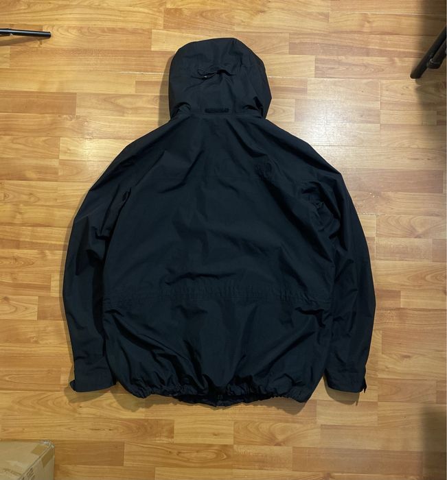 (XXL) THE NORTH FACE Черная курточка на мембране весенняя осенняя tnf