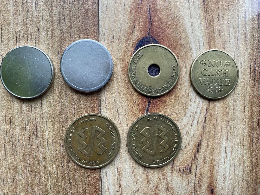 Żetony do pralni 5 K Primus 1982