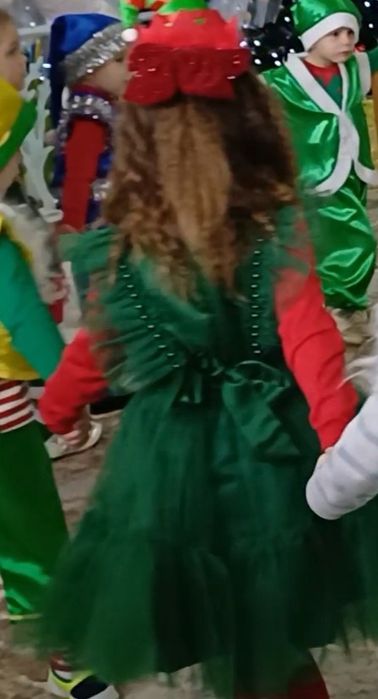 Плаття нарядне, святкове, з фатину, новорічне, 110р