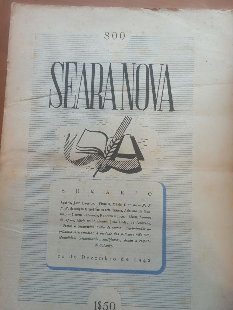 Revistas Seara Nova 1942