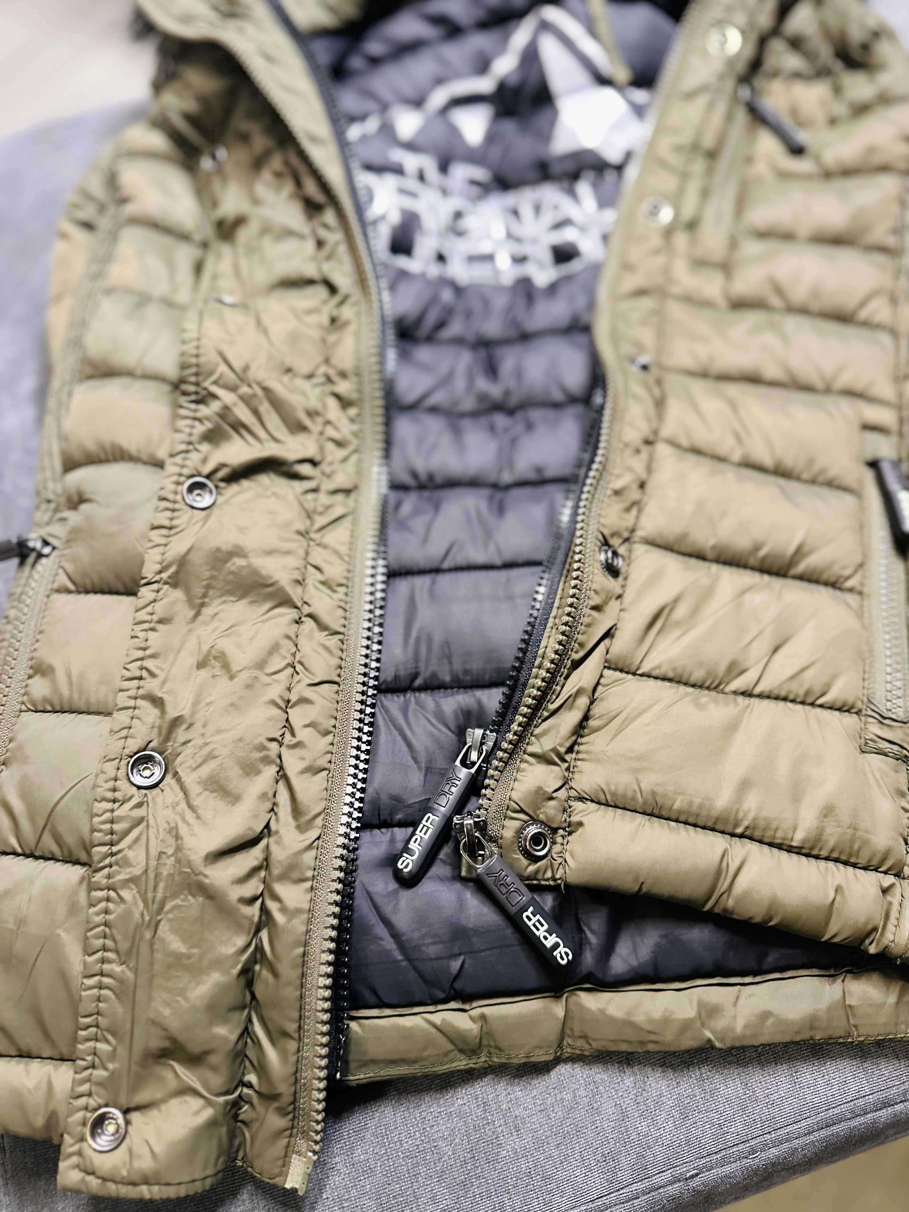 Pikowana Kurtka Damska SuperDry rozmiar.36 / S