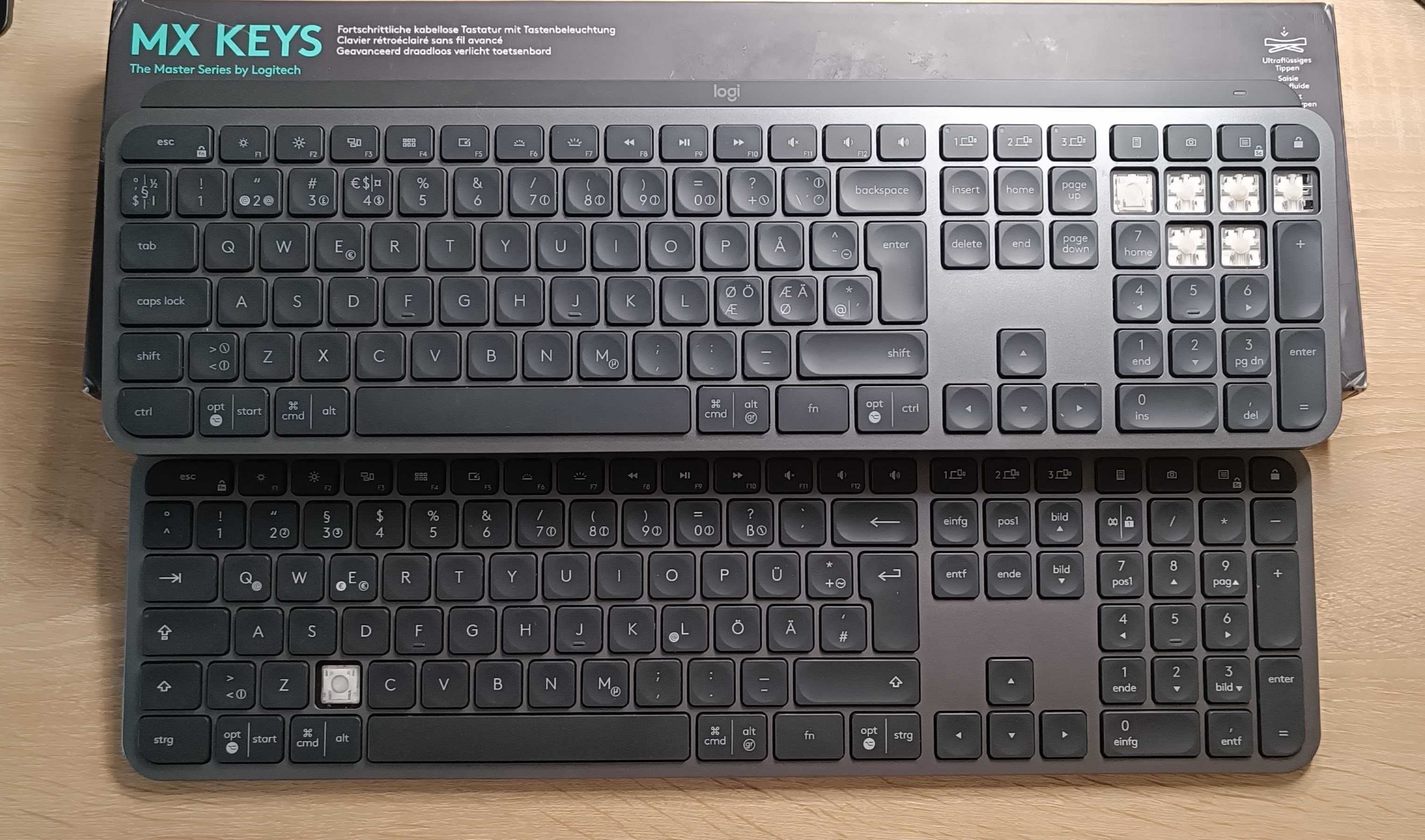 Кнопки клавіші клавіатури Logitech MX Keys/mini/craft поштучно