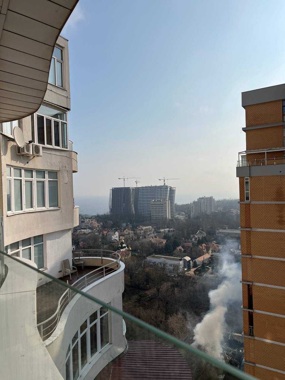ЖК ФРАНЦУЗСКИЙ 4х к. 2х-уровненая кв.158м Б. терраса с панорамой МОРЯ