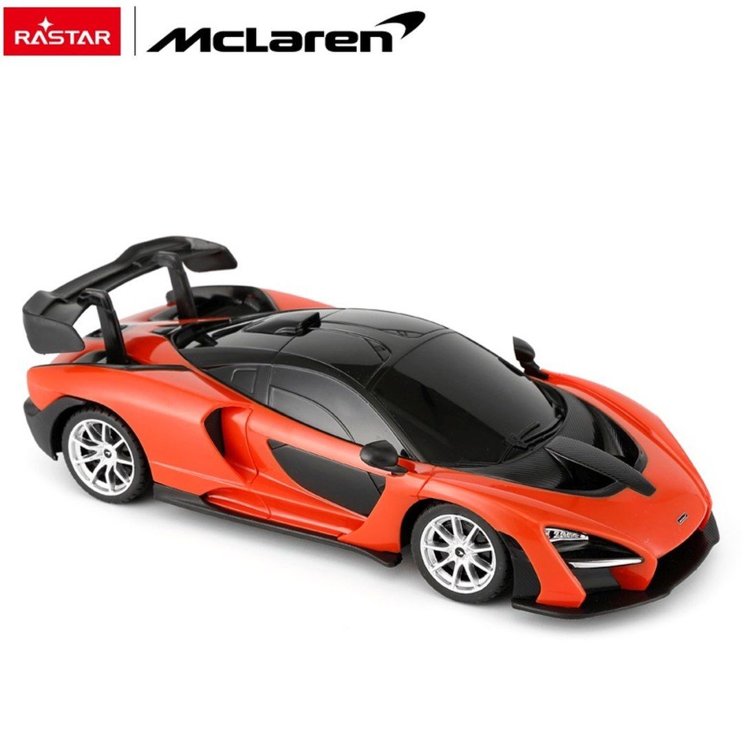Auto samochód zdalnie sterowany  1:24 McLaren Senna Pomarańczowy