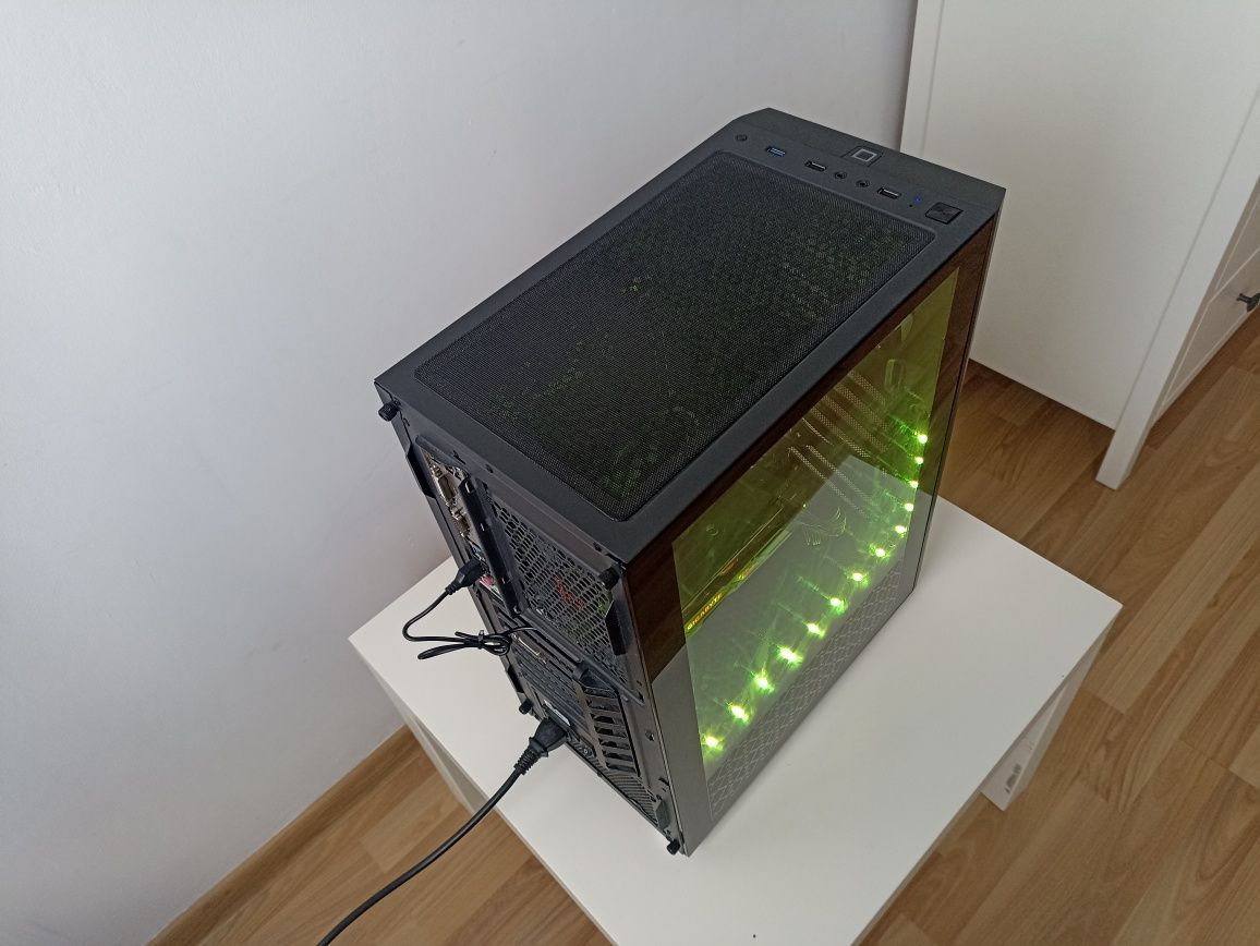 Komputer do gier AMD Ryzen 5 2600X , RX580 , 16GB RAM , Dysk M.2 Nvme