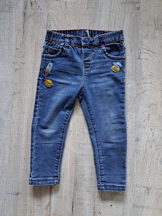 Spodnie 86 jeansowe 5.10.15