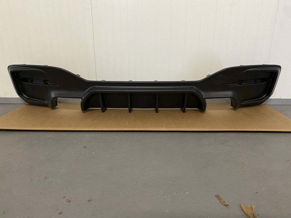SPOILER DIFUSOR DE ESCAPE PALA ABA LÂMINA LÁBIO RABETA AVENTAL LIP BMW SERIE 1 F20 F21 LCI PACK M PERFORMANCE