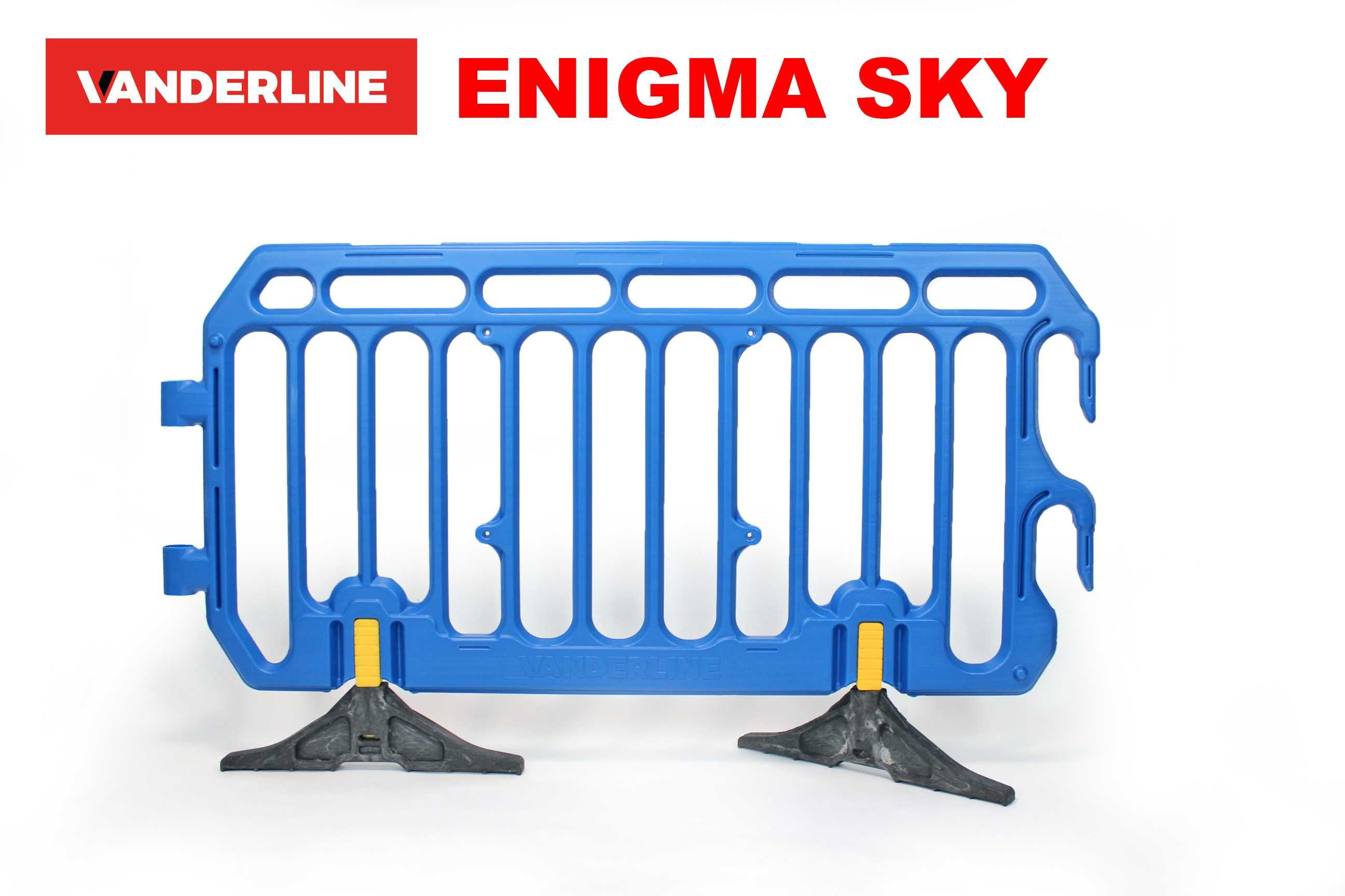 ENIGMA SKY - Nowa barierka tymczasowa, eventowa z tworzywa HDPE