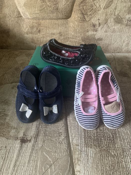 Дитяче взуття набір 3 пари