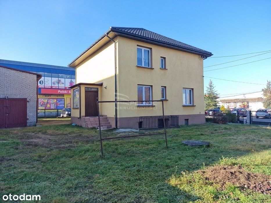 Funkcjonalny dom w centrum Moniek