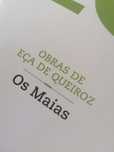 Livro Os Maias, Eça de Queiroz