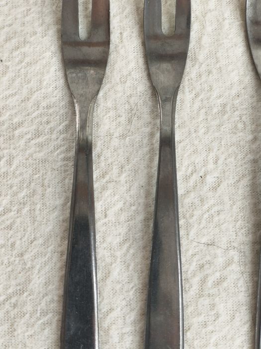 Stare polskie dwuzębne widelce 56