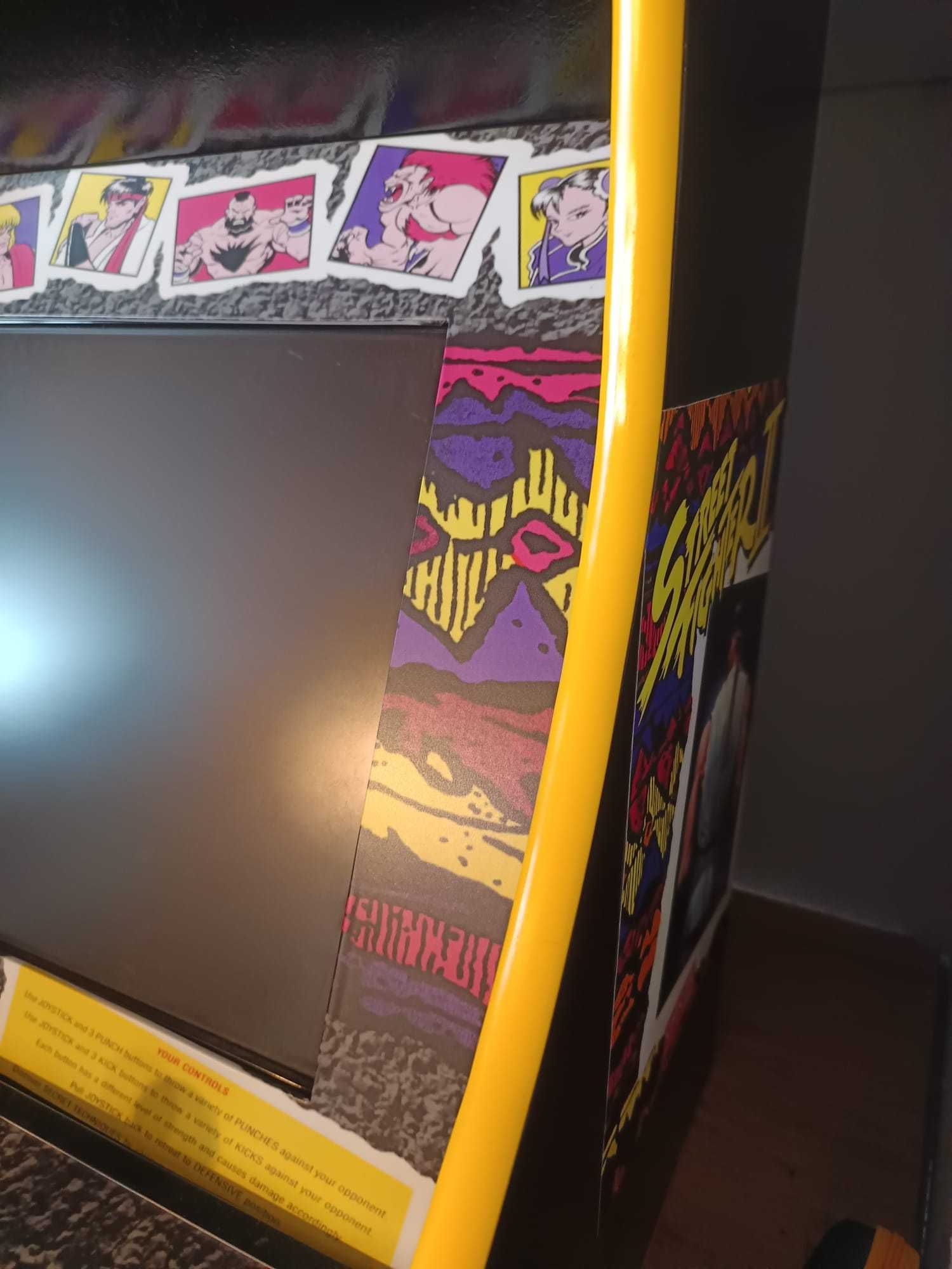 Colecção figuras Street Figther + Bartop Arcade Machine
