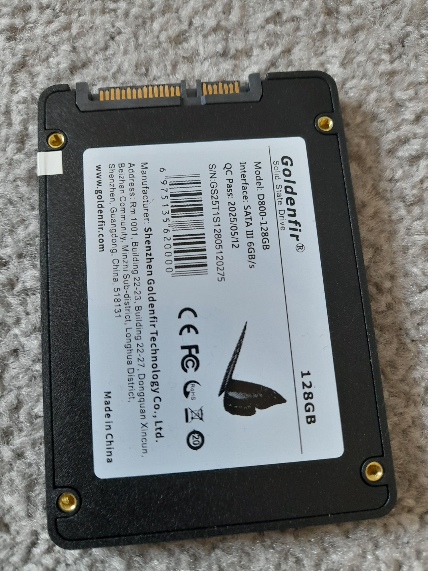 Nowy dysk SSD 2.5'' SATA III 128gb do laptopa