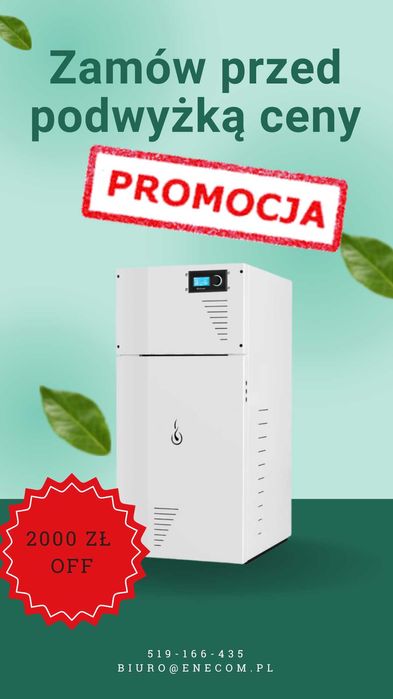 Kocioł piec pellet Lidia Compact Mini 10 KW