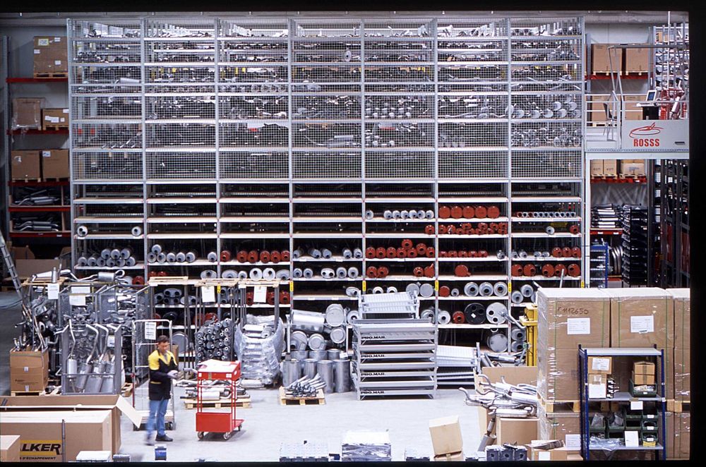 Стелажі поличкові та палетні, Мезонин -  фронтальні та інше