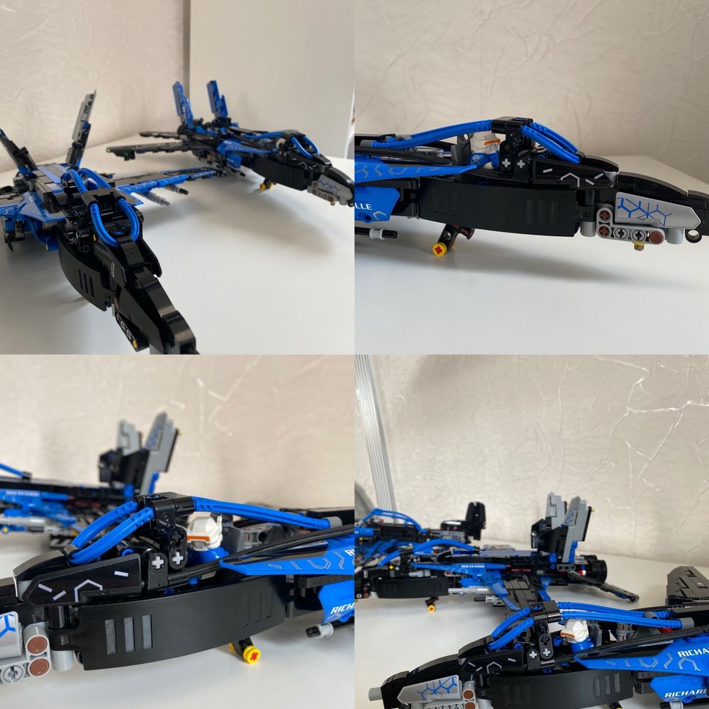 Lego Technic (MOC) винищувачі, літаки, оригінал, кастом, F14, F18, P51