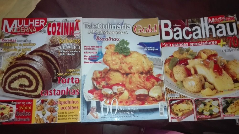 60 revistas de culinária