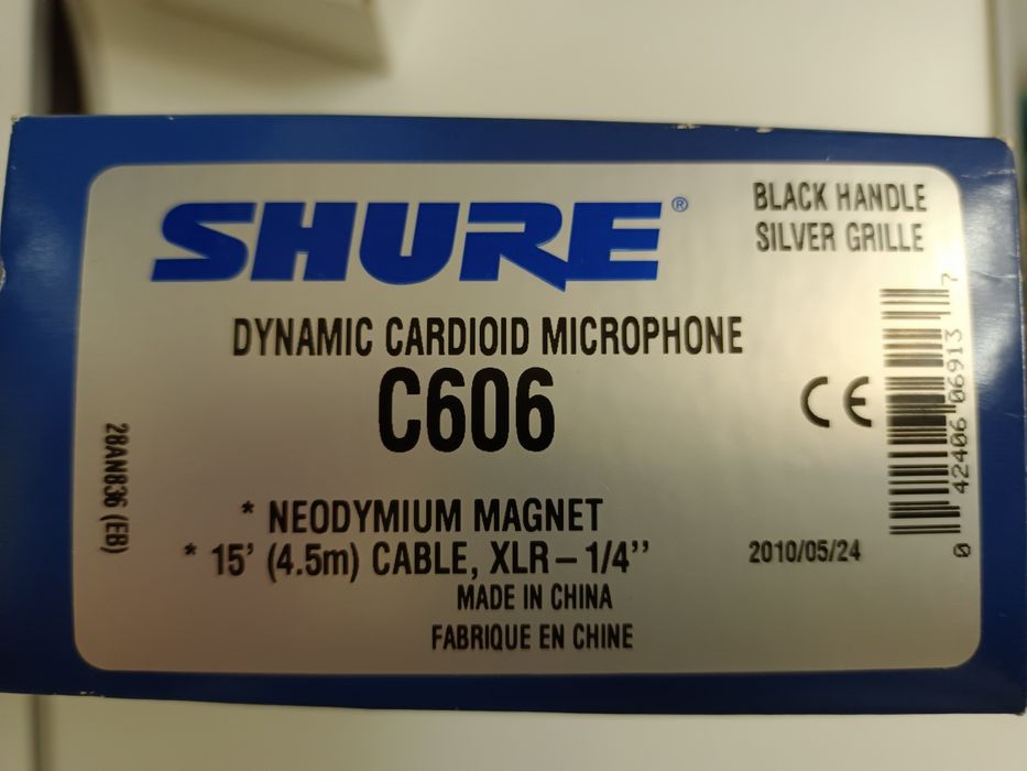Микрофон SHURE C606