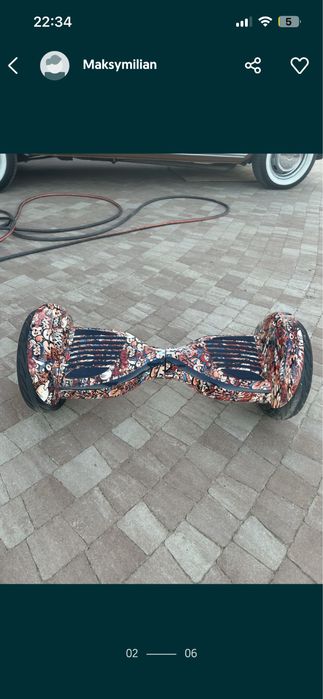 Skymaster Wheels 11 EVO Smart Grafitii Hoverboard Deskorolka