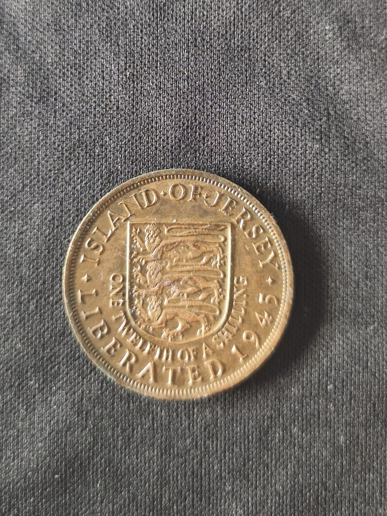 Jersey 1/12 shilling, Liberação
(Rainha Elizabeth Il) 1954