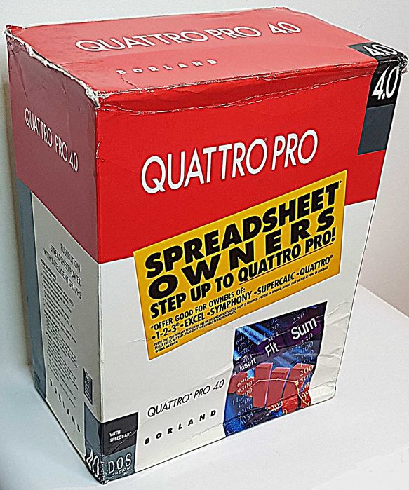 Quattro Pro 4.0 BORLAND