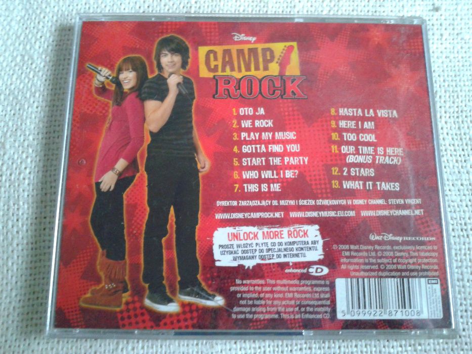 Camp Rock - Soundtrack CD