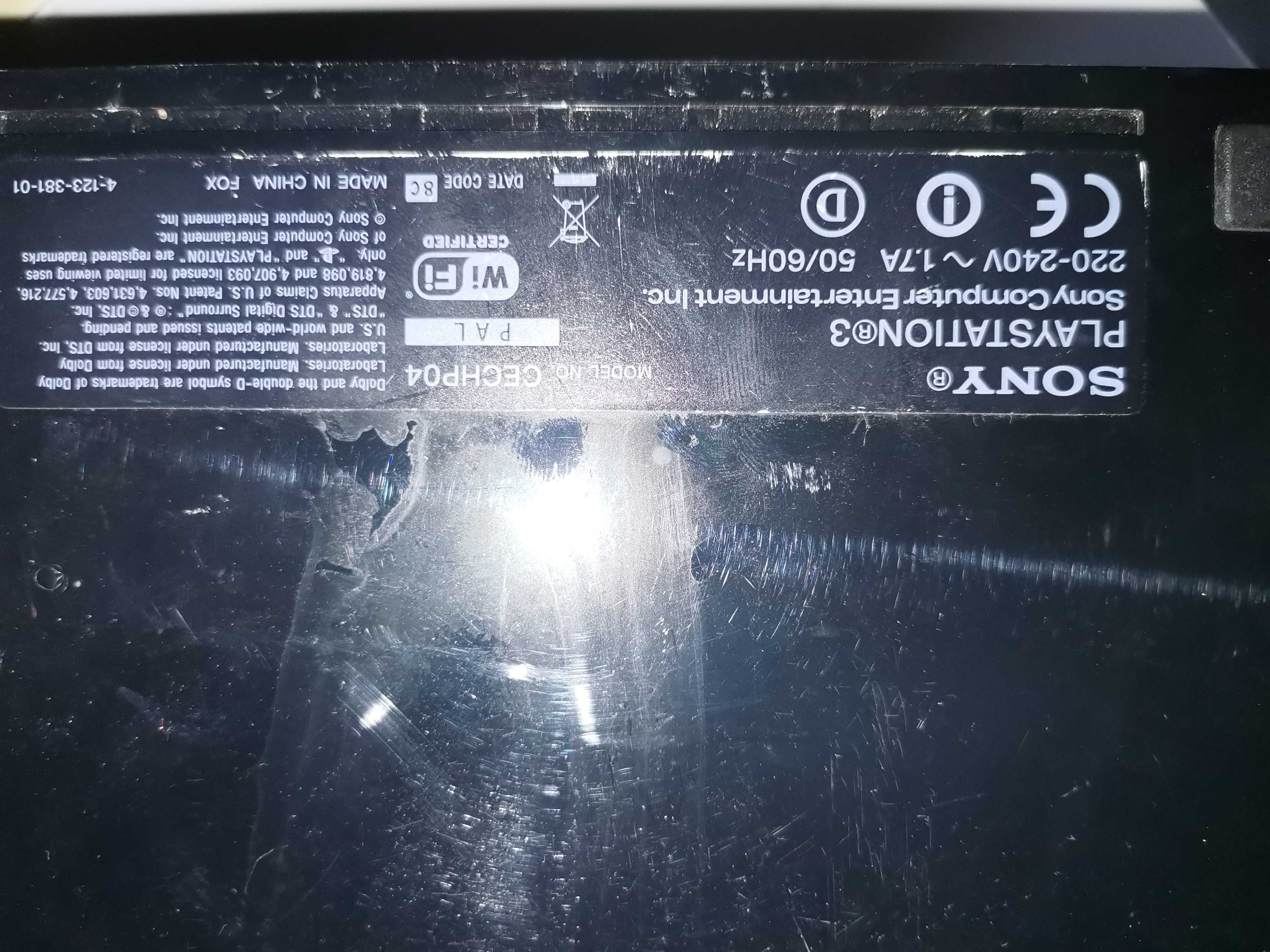 Ps3 avariada para peças ou reparar