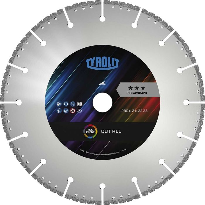 Tarcza diamentowa Tyrolit DC-All 230x3,0 mm do cięcia uniwersalna