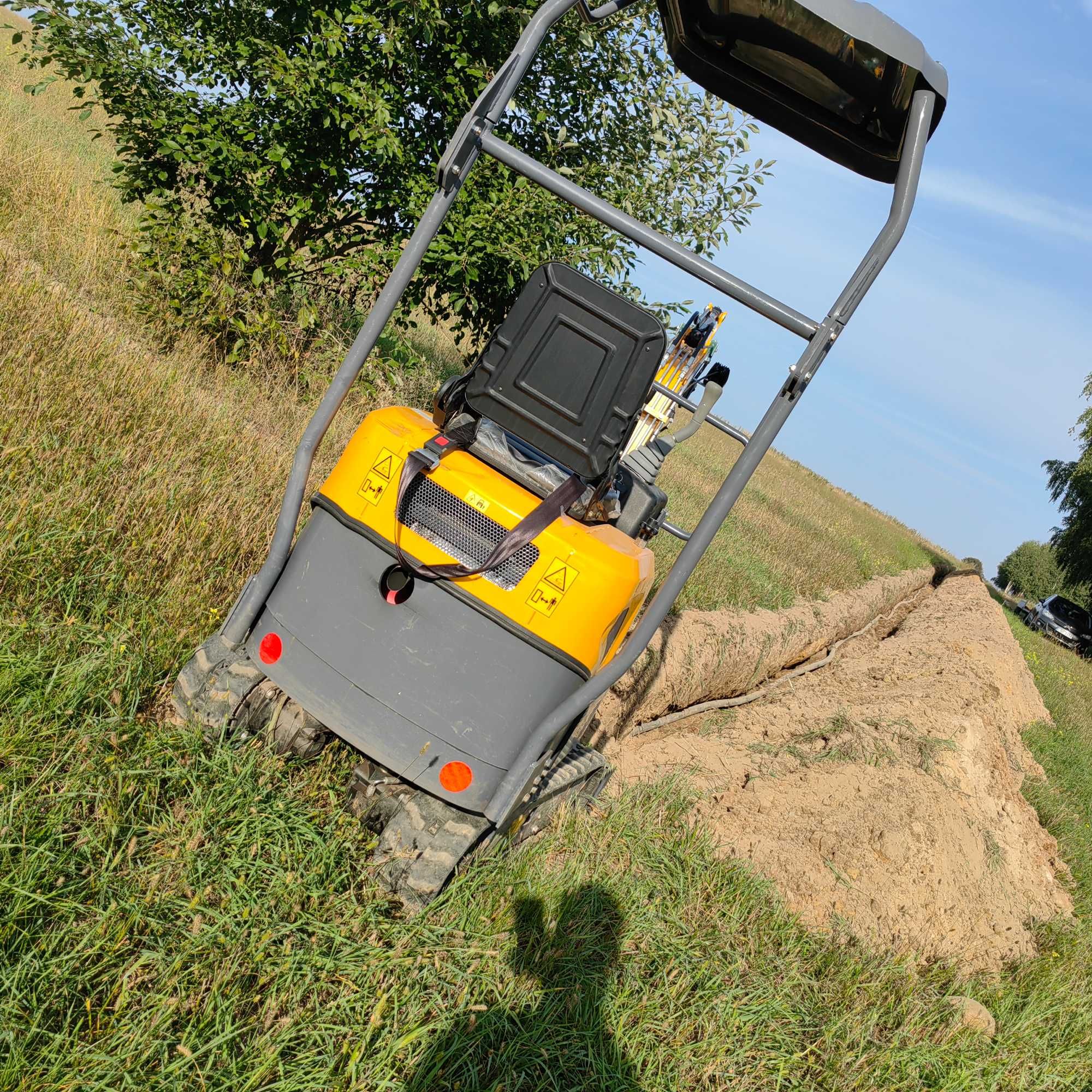 Minikoparka wynajem bez operatora 250 zł/ doba