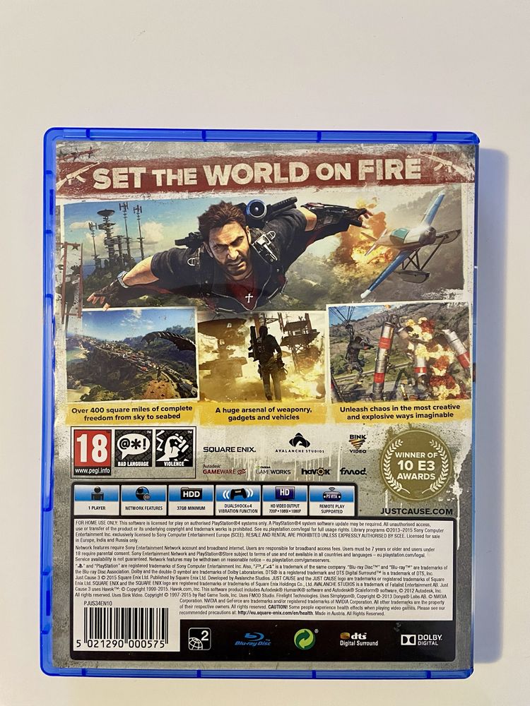 Just Cause 3 PS4 stan BDB
