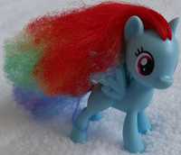 My Little Pony- mała Rainbow Dash