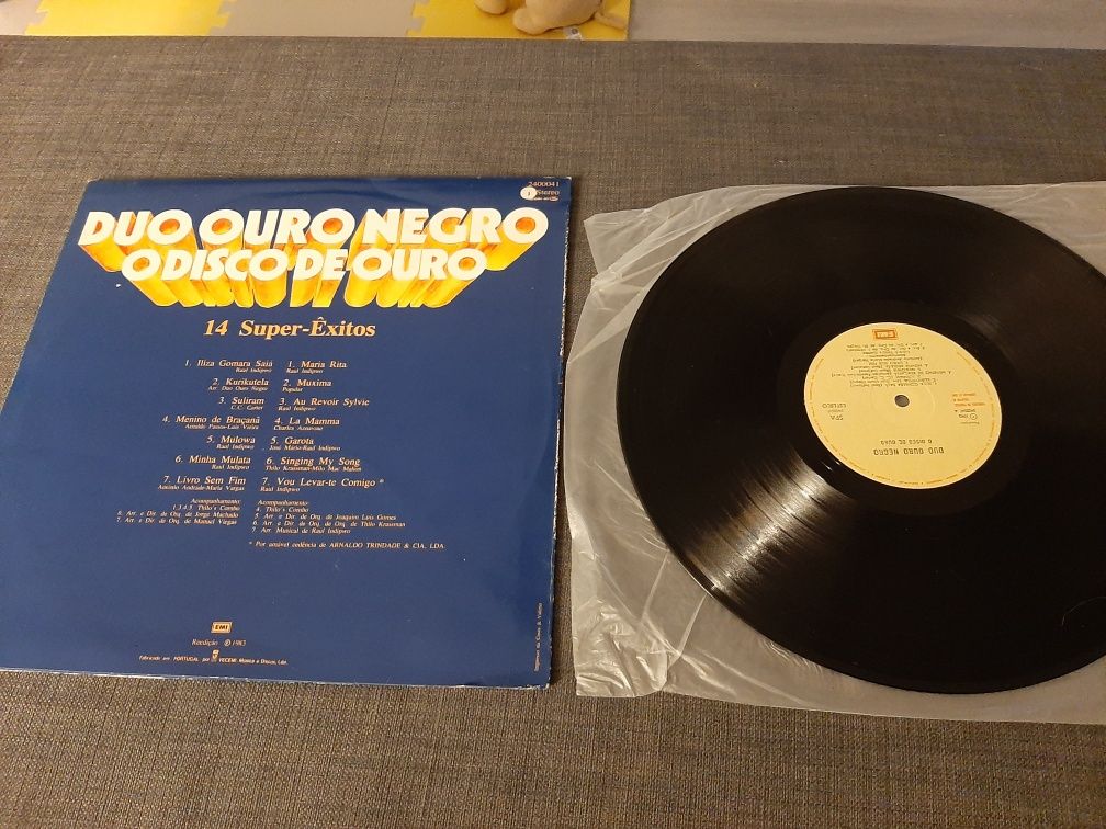 Disco Vinil Duo ouro negro - O disco de ouro
