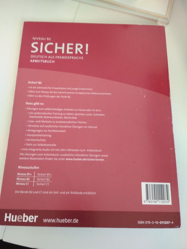 Sicher! Arbeitsbuch B2  + CD ćwiczenia język niemiecki