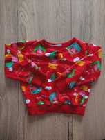 Czerwona bluza świnka Peppa 3-4 L 98 -104 cm