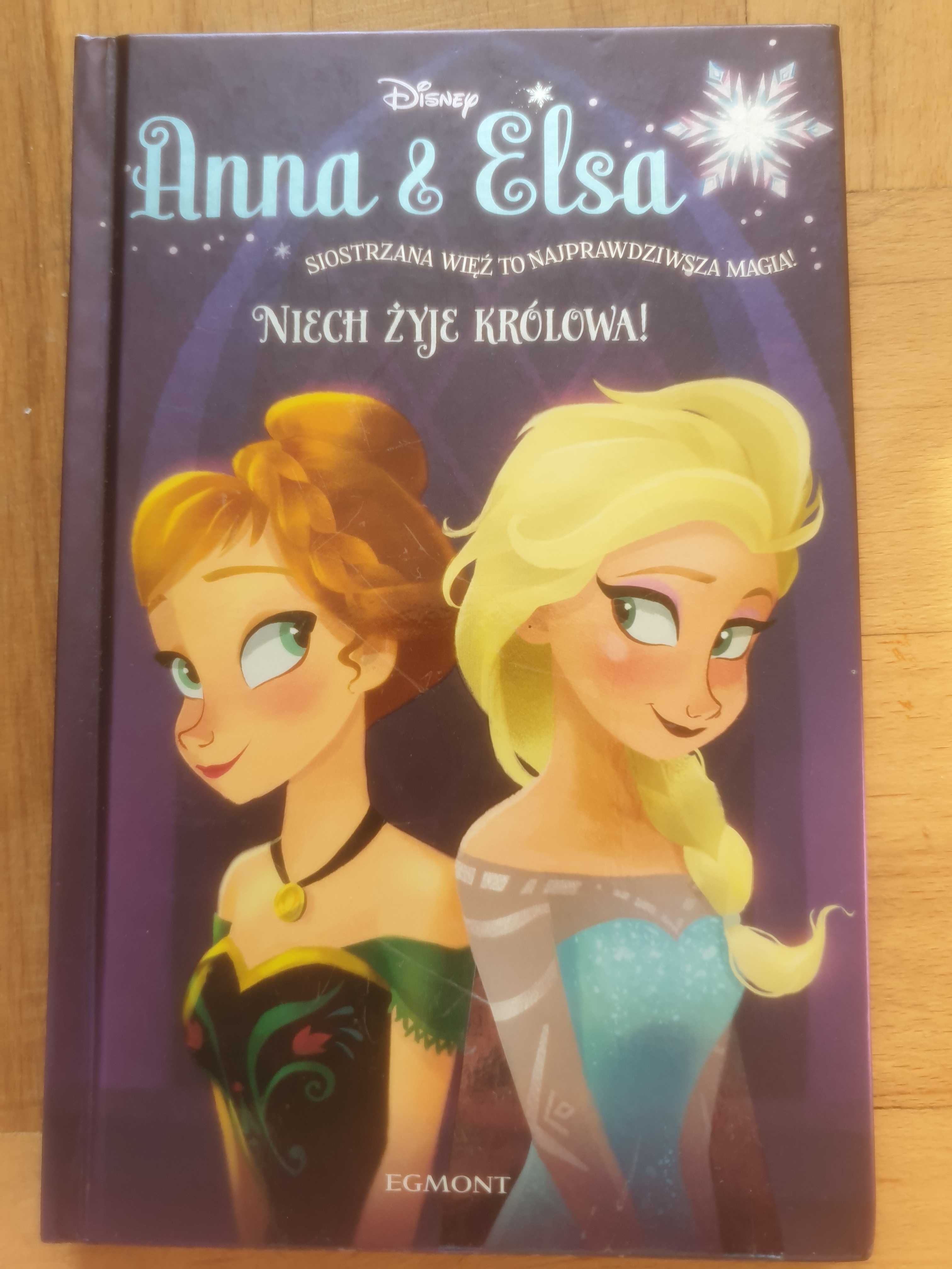 Książka "anna i elsa niech żyje królowa! "