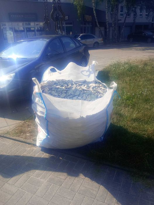 Worki BIG BAG, gruzbag, worki na gruz, odpady, wywóz odpadów.