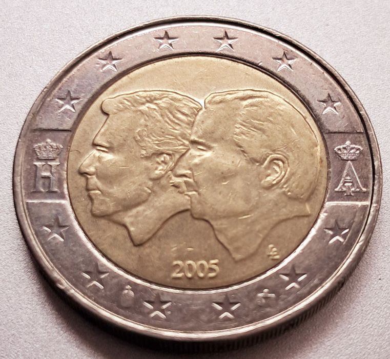 Bélgica - 2€ 2005 União Económica