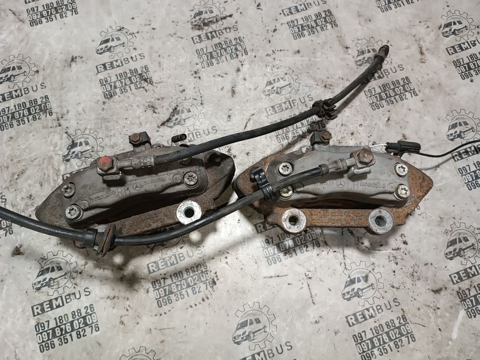 Супорт передній лівий правий MB ML W163 2005 МЛ Мерседес Суппорт