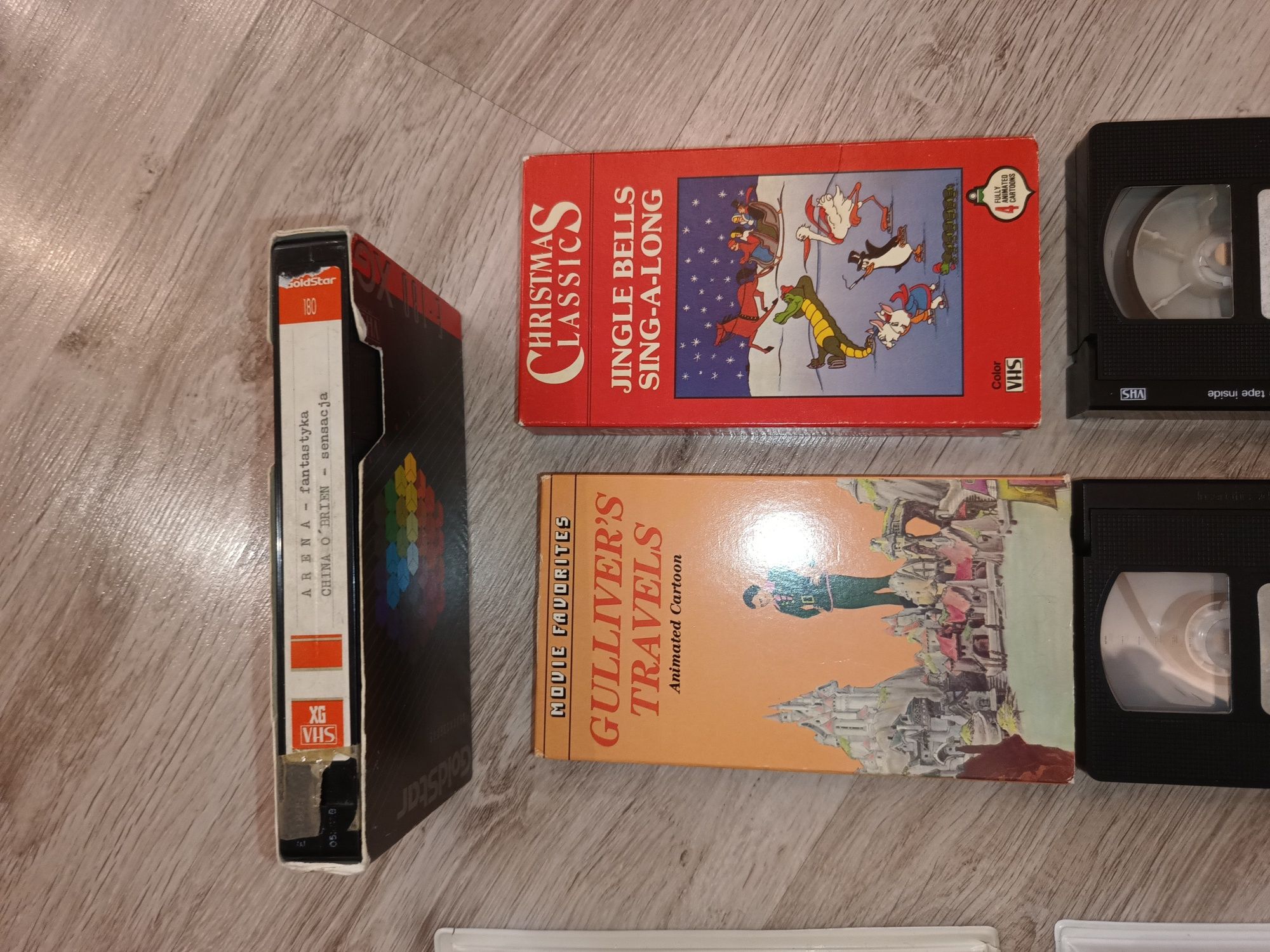 Kasety VHS bajki i filmy