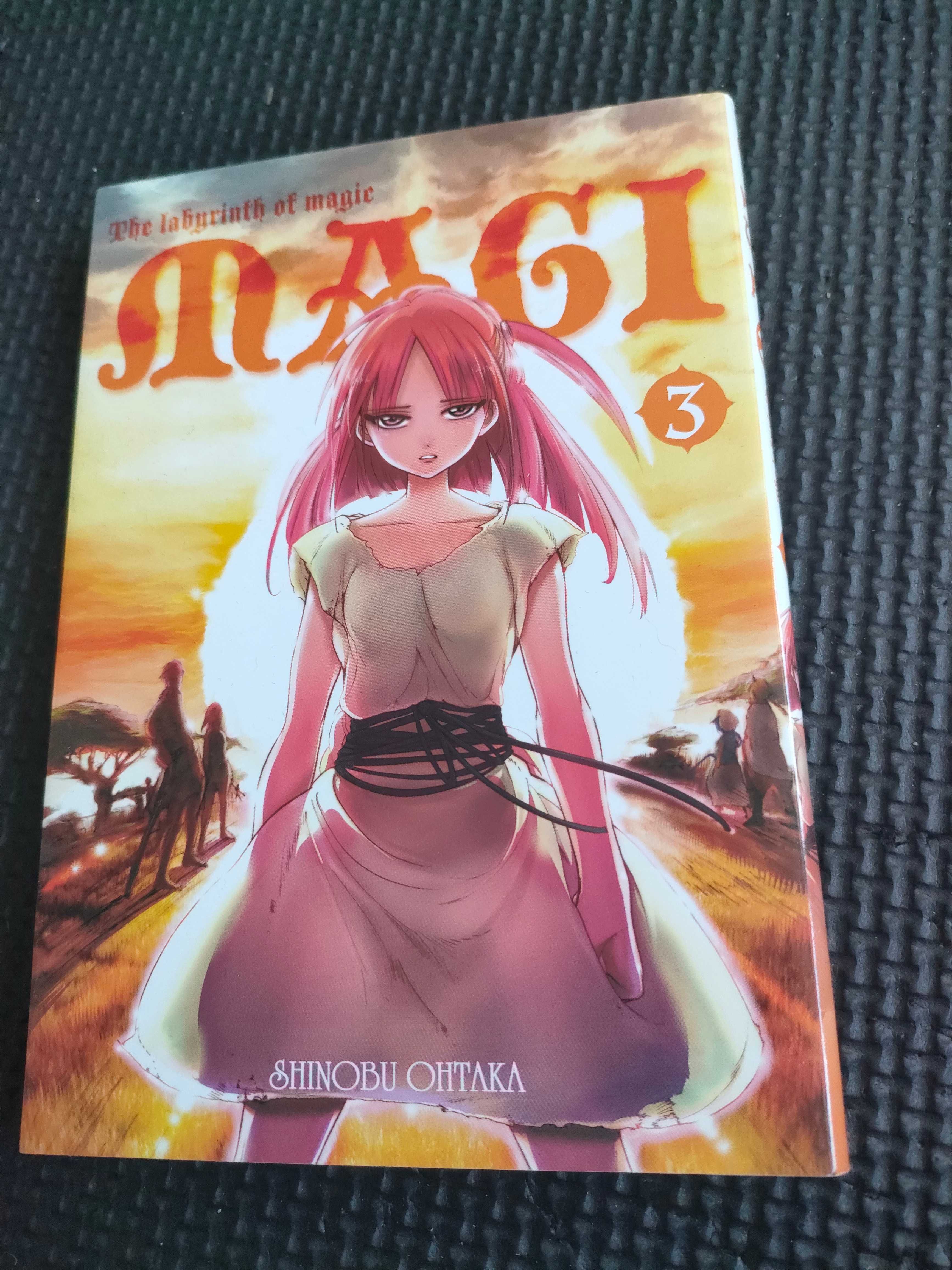Manga ,,magi-the labyrinth of magic,, tomy od 1-3