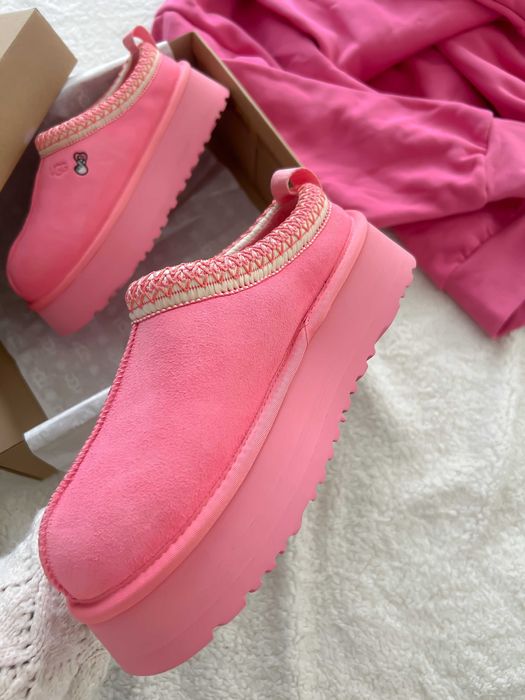 Жіночі зимові уггі UGG Tasman Platform Love Pink (рожеві) U7130