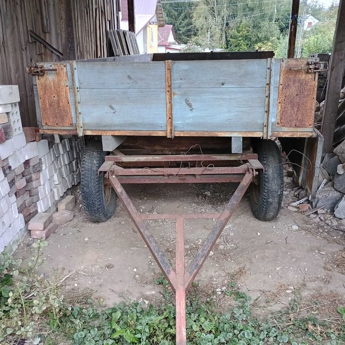 Przyczepa rolnicza dwuosiowa 3,5 tony