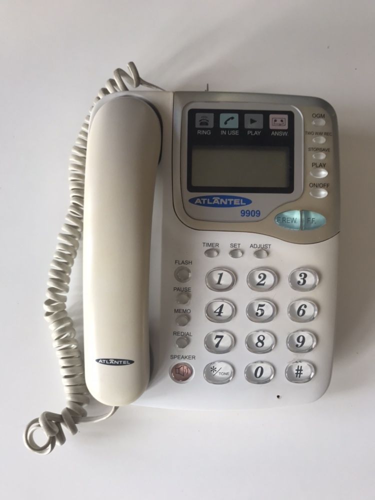 Telefon stacjonarny ATlantel z automatyczna sekretarka