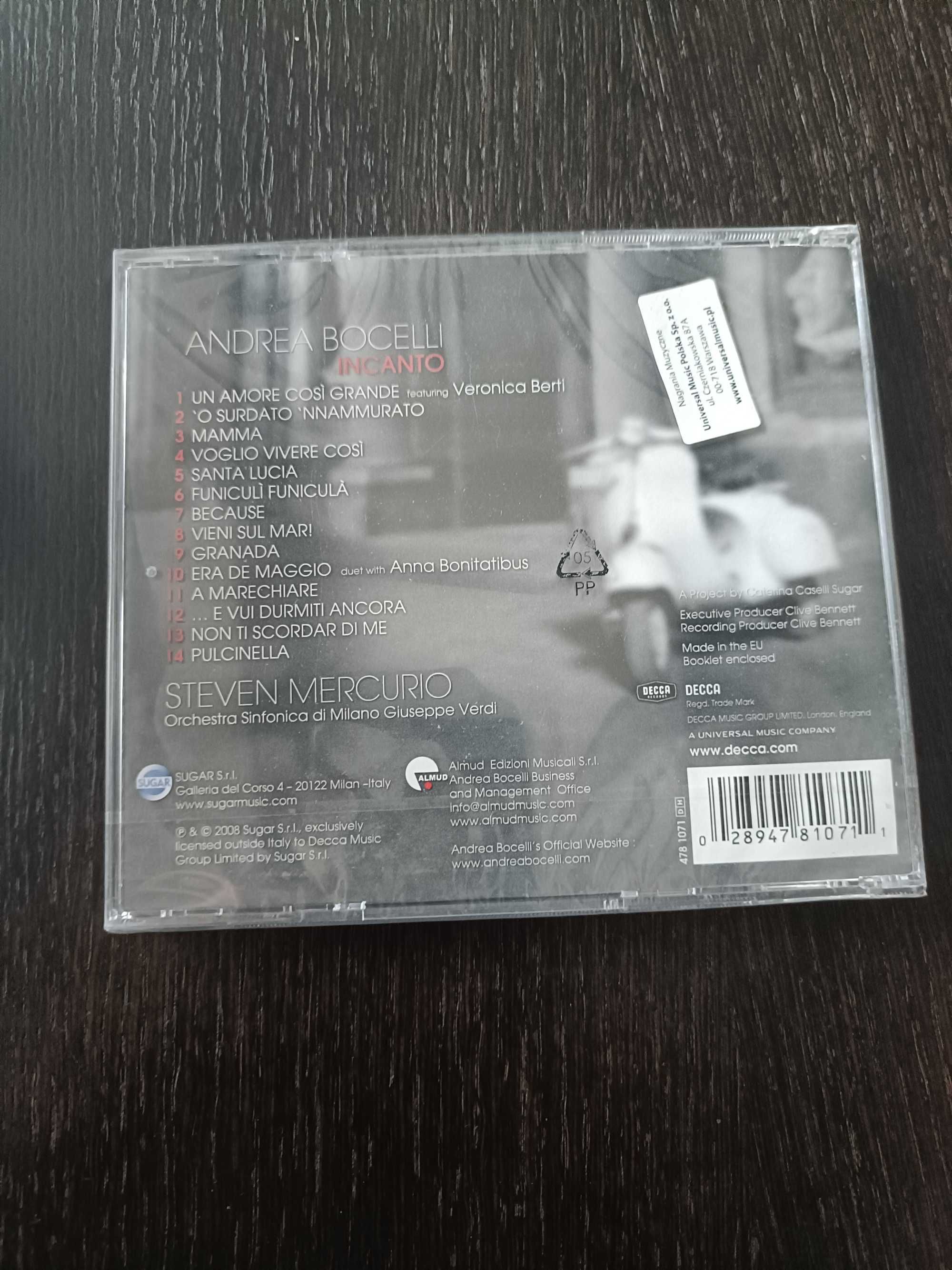Andrea Bocelli incanto cd