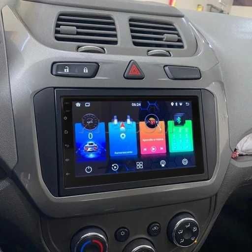 Автомагнитола 2DIN, android 14, Bluetooth-модуль, GPS-навигация, Wi-Fi